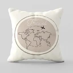 Подушка 3D Travel 28991 35х35 см