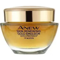 Нічний омолоджувальний гель Avon для обличчя з мінералами Anew Protinol