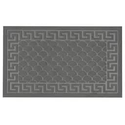 Килимок придверний Eco Fabric Луска без кромки сірий 45 х 75 см (4575-002) - мініатюра 3