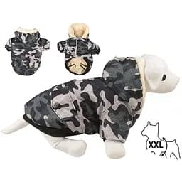 Куртка TatraPet с капюшоном зимняя на плюше CAMOUFLAGE 30 см размер M