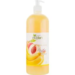 Крем-мыло Ekolan Персик-Банан с дозатором 1 л
