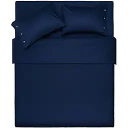 Простыня Ardesto Mix & Match сатин 240x260 см синяя (ART2426FSN)