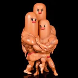 Фігурка Покемон Дагтріо Pokemon Dugtrio 14 см CH PG 14 - мініатюра 5