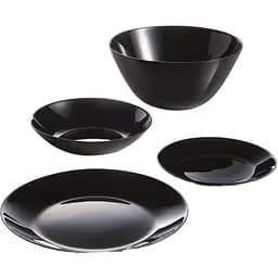 Столовий сервіз Arcopal Zelie Black, 19 шт., чорний (Q8506) - мініатюра 2