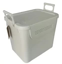 Органайзер-ящик Motek на 30 л білий універсальний 29х41х34 см (MT-35)