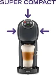 Кавоварка капсульна Dolce Gusto Genio S Plus 0.8л темно-сірий Krups teh0026162 - мініатюра 6