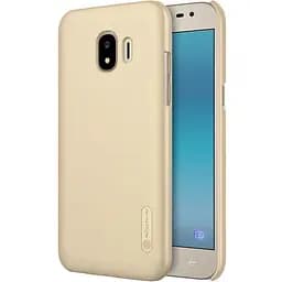 Чохол-накладка Nillkin Super Frosted Shield Samsung Galaxy J2 2018 J250 Gold - мініатюра 7