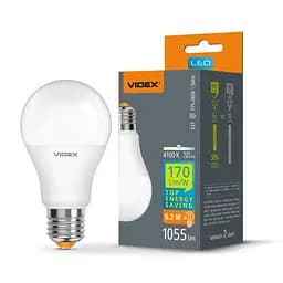 Лампочка Videx LED A60h 6.2W E27 4100K (VL-A60h-62274) - мініатюра 3