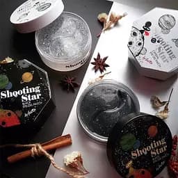 Чорні гідрогелеві патчі для очей Shooting Star Black Eye Gel Patch Gaston 60 шт - мініатюра 3