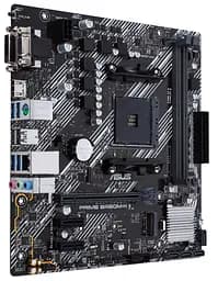 Материнська плата ASUS PRIME B450M-K II (Prime B450M-K II) (Socket AM4, AMD B450, Micro-ATX) - мініатюра 3