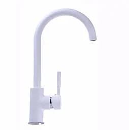 Змішувач для кухні Globus Lux Lazer GLLR-0203S-7-White Білий