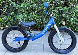 Велобіг Corso Spin-X, сталева рама, колесо 14", надувні колеса, підніжка, підставка для ніг, дзвоник PX-322-94 - мініатюра 2