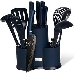 Набор кухонных принадлежностей и ножей Berlinger Haus Metallic Line Aquamarine Edition (BH-6249A)