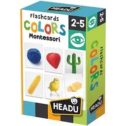 Настільна гра Headu Монтессорі. Кольори та відтінки (Montessori. Flashcards: Colors) (MU27859)