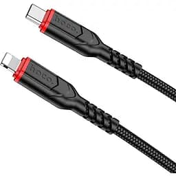Кабель Hoco X59 Victory PD charging data cable iP(L=1 м) чорний