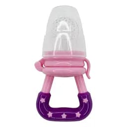 Ніблер для прикорму немовлят Mega Zayka MGZ-0001(Pink) харчовий силікон