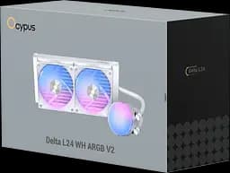 Водяне охолодження Ocypus Delta L24 V2 ARGB White (DELTA-L24-WH2AAWNN02X-GL) - мініатюра 3