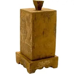 Футляр для зубочисток из корицы 10х5х5 см