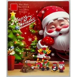 Детский конструктор адвент-календарь Merry Christmas Bambi 1010B