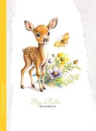 Блокнот, 55 г, 143x200 мм, 48 аркушів, інтегральна палітурка, матова ламінація, дизайн 23098