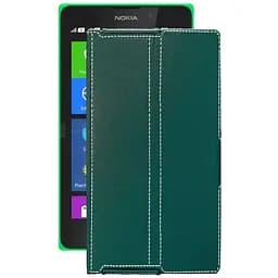 Чохол StatusCASE з екошкіри для планшету Nokia XL Тм. Бірюзовий