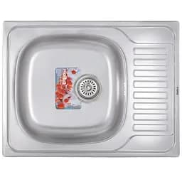 Кухонна мийка Haiba 65x50 Satin HB0555, Нержавіюча сталь