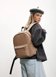 Жіночий рюкзак Sambag Talary кавовий 35 х 25 х 12 см (35312021)