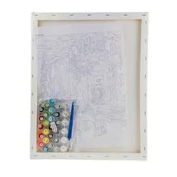 Набір для розпису по номерах "Грецьке кафе" 40*50 см, IDEA2-GX47134, ТМ "99IDEAS" - мініатюра 6