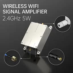 Підсилювач Wi-Fi сигналу з антеною EDUP EP-AB027 2.4 ГГц 5W 37dBm бустер розширювач вайфай FPV  (18800) - мініатюра 4