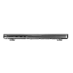 Чохол-накладка для MacBook Pro 16 M5 Pro-M2 Pro/M5 Max-M1 Max, прозорий, Crystal, полікарбонат (PC), захисний, прозорий, захист від подряпин і пошкоджень, вентиляція, доступ до портів, протиковзкі ніжки, для макбука, ArmorStandart (ARM79448) - мініатюра 9
