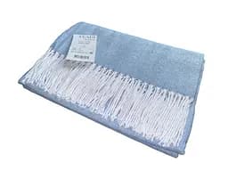 Плед бавовняний Миами/Miami Alice Vladi біло-блакитний 140х200