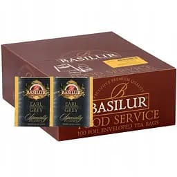 Чай чорний Basilur з бергамотом Horeca 100 шт. х 2 г (945307) - мініатюра 2