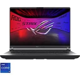 Ноутбук Ігровий ASUS ROG Strix G16 G615JPR з процесором Intel Core i9 14900HX pana la 5.8GHz, 16'', 2.5k, WQXGA, IPS, 240Hz, 32GB DDR5 RAM, 1TB SSD, NVID GDDR7, No OS, Eclipse сірий