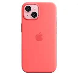 Силіконовий чохол CasePro Silicone Case with MagSafe Guava для iPhone 15 Plus - мініатюра 2