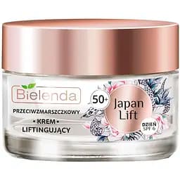 Денний ліфтинг крем для обличчя Bielenda Japan Lift 50+, SPF 6, 50 мл - мініатюра 2
