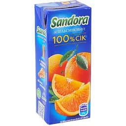 Сік Sandora Апельсиновий неосвітлений 200 мл