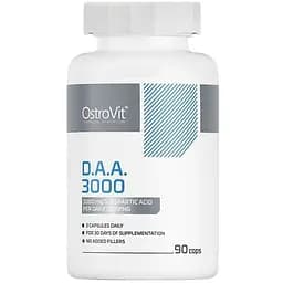 Стимулятор тестостерона OstroVit D.A.A 3000, 90 капсул