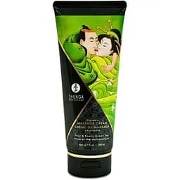 Съедобный массажный крем Shunga Kissable Massage Cream - Pear & Exotic Green Tea (200 мл)