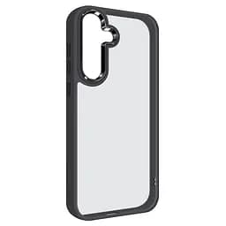 Чехол для Samsung Galaxy S25 Plus 5G, UNIT2, черный, ударопрочный, прозрачный противоударный чехол-накладка из TPU и поликарбоната (PC), с защитными бортиками, защита всего корпуса от ударов и царапин, ArmorStandart (ARM81840)
