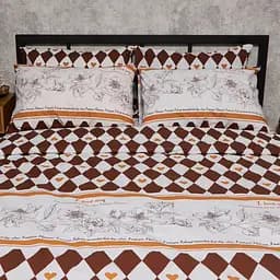 Набор наволочек Moon&Star Бязь Gold Люкс Heart Patch 50х50 см 2 шт