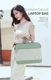 Сумка для ноутбука Tigernu T-L5239B 15.6 Green - мініатюра 6