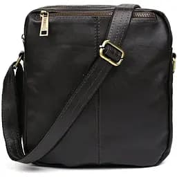 Кожаная сумка мессенджер Tarwa из кожи Наппа 24х26х7 см sum0028352