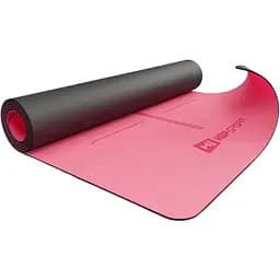 Йога-мат Hop-Sport PU 0,5см 183 x 68см HS-P005GM рожевий - мініатюра 4