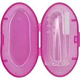 Зубна щітка для ясен MegaZayka MGZ-0706 Pink у футлярі