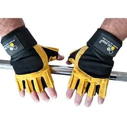 Перчатки для фитнеса Olimp Hardcore Raptor Yellow L