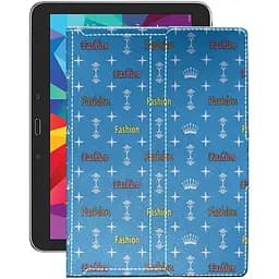 Чохол StatusCASE з екошкіри для планшету Samsung Galaxy Tab 4 10.1 (T531) Фешн блакитний