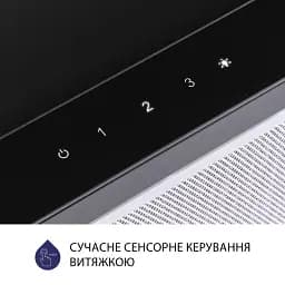 Витяжка телескопічна Minola HTLS 6234 BL 700 LED GLASS - мініатюра 6
