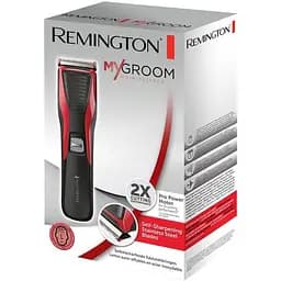Машинка для стрижки волосся Remington HC5100 чорно-червона (43217560100) - мініатюра 2