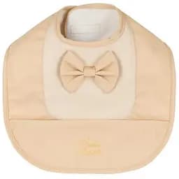 Слинявчик нагрудник Bjallra Beige Bow