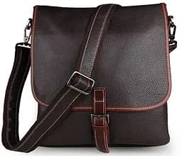 Чоловіча шкіряна сумка Vintage 30,5х32х4 см sum0012436